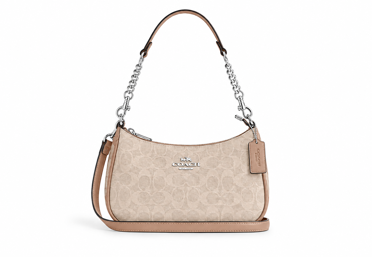 Coach Teri Shoulder Bag In Signature Canvas