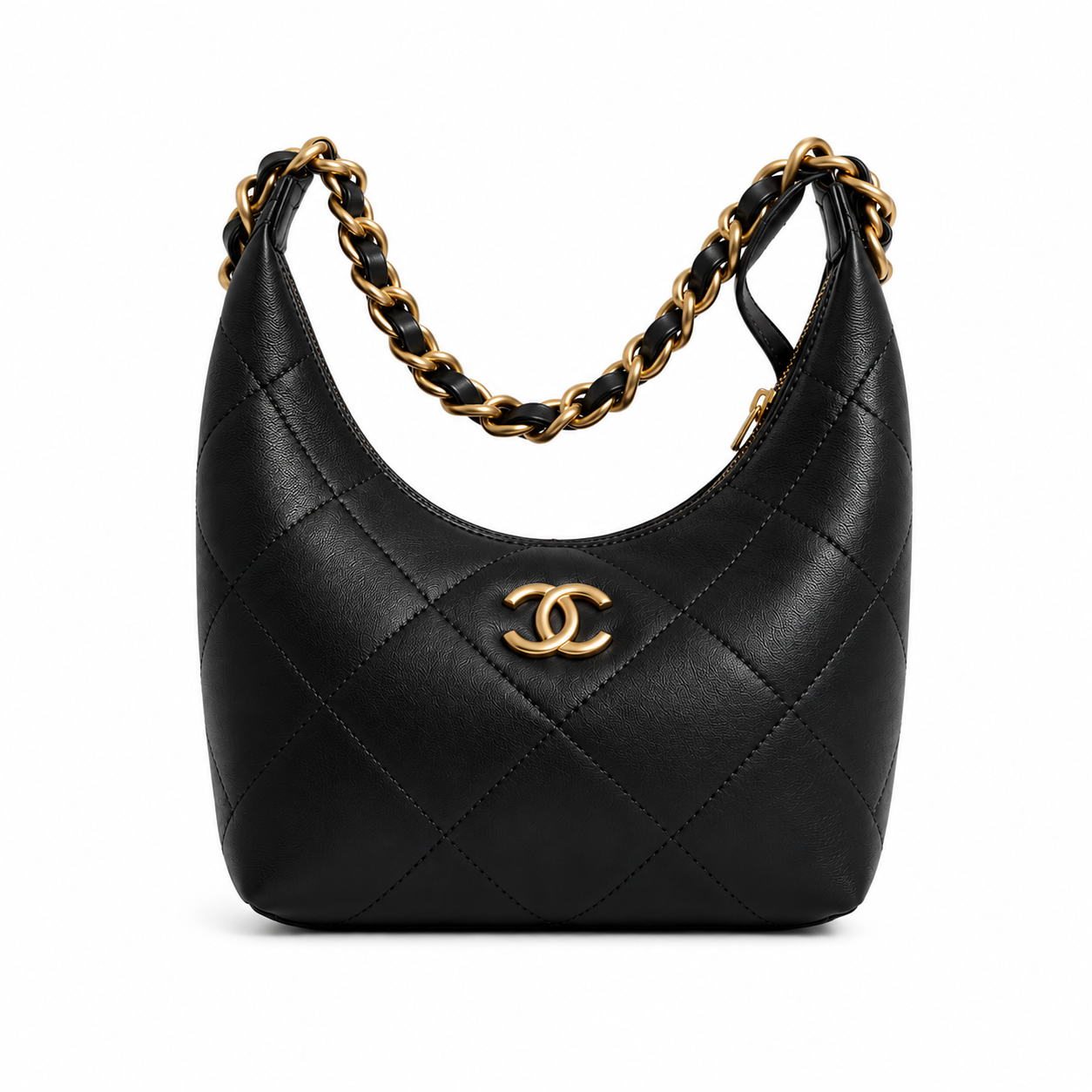 Chanel Quilted Hobo Chain Bag