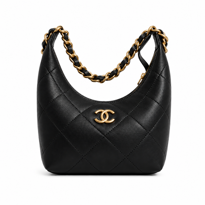 Chanel Quilted Hobo Chain Bag