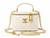Channel Quilted Vanity Chain Bag