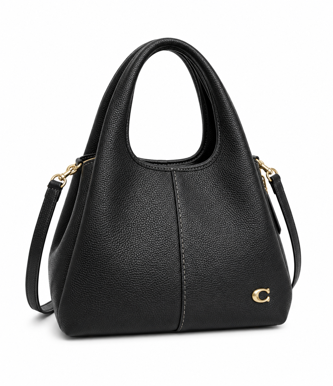 Coach Classic Pebbled Hobo Tote Bag