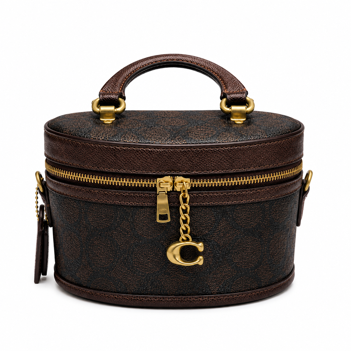 Coach Signature Monogram Vanity Crossbody Bag