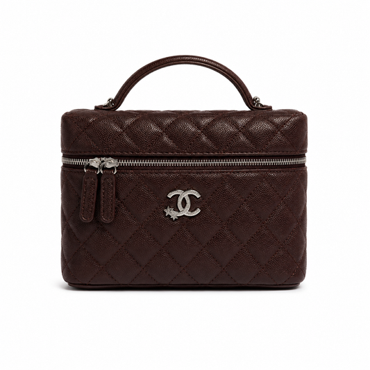 Chanel Quilted Vanity Case Bag