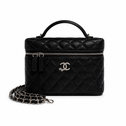 Chanel Quilted Vanity Case Bag
