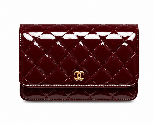 Channel Patent Quilted Flap Bag