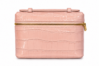 Loropiana Croc Vanity Bag