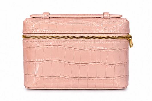 Loropiana Croc Vanity Bag