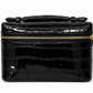 Loropiana Croc Vanity Bag