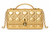 Dior Cannage Quilted Top Handle Bag