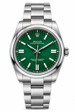 Rolex Oyster Perpetual  Dial Silver Stainless Steel Watch