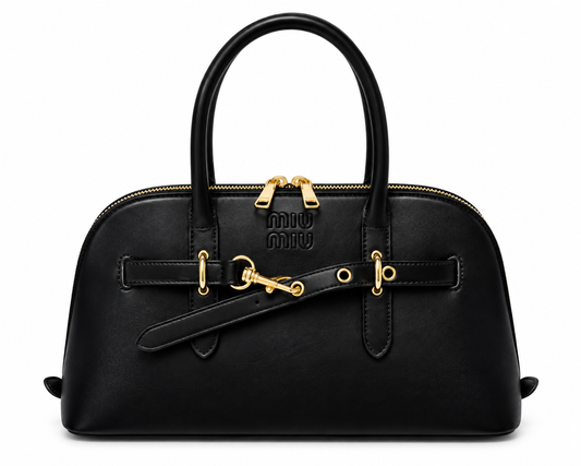 Miu Miu Arc Leather Handbag