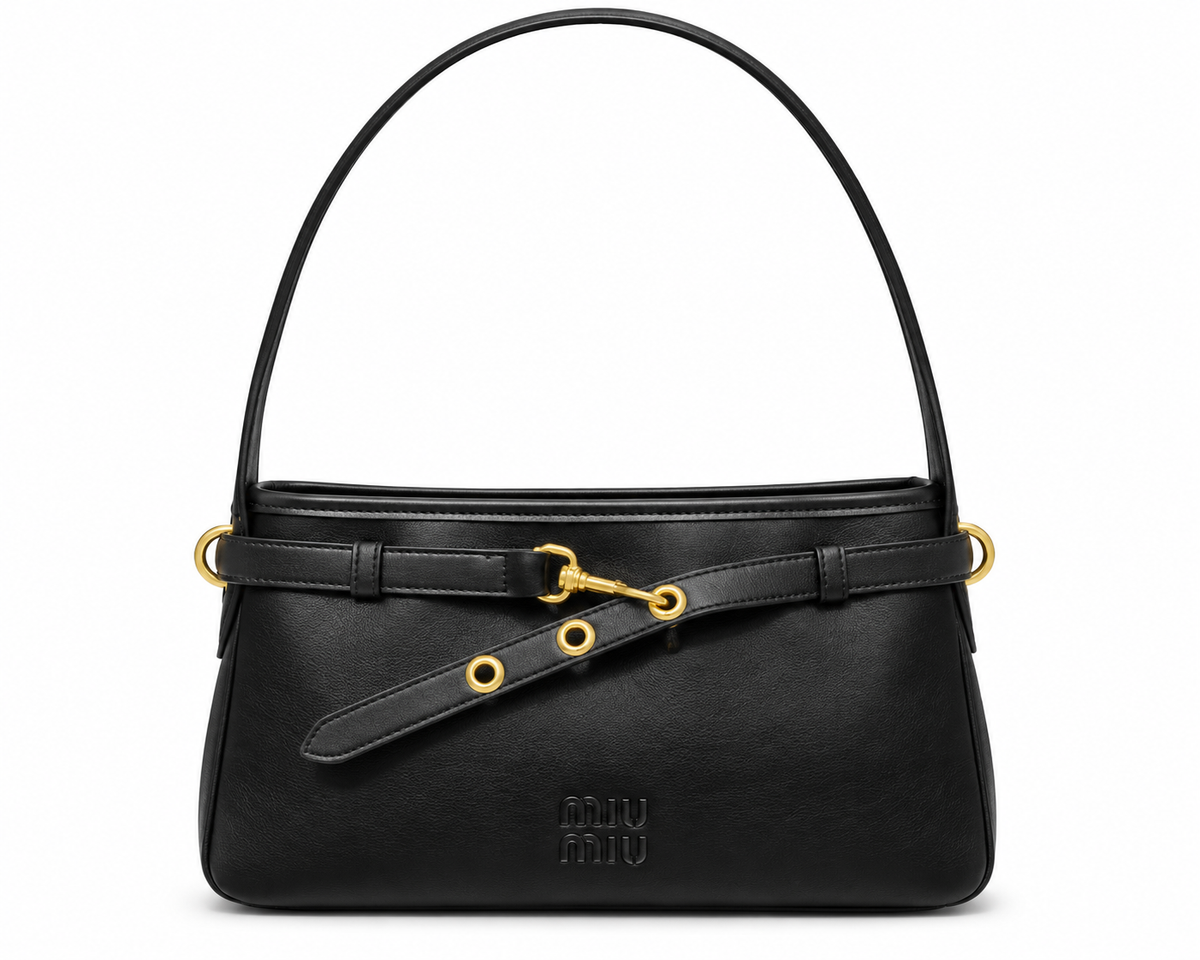 Miu Miu Belted Shoulder Bag