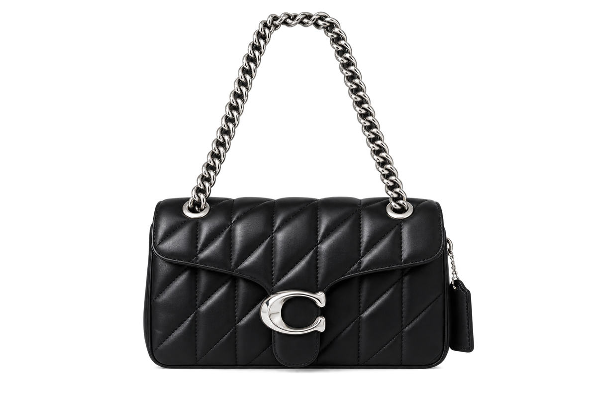 Coach Quilted Chain Shoulder Bag