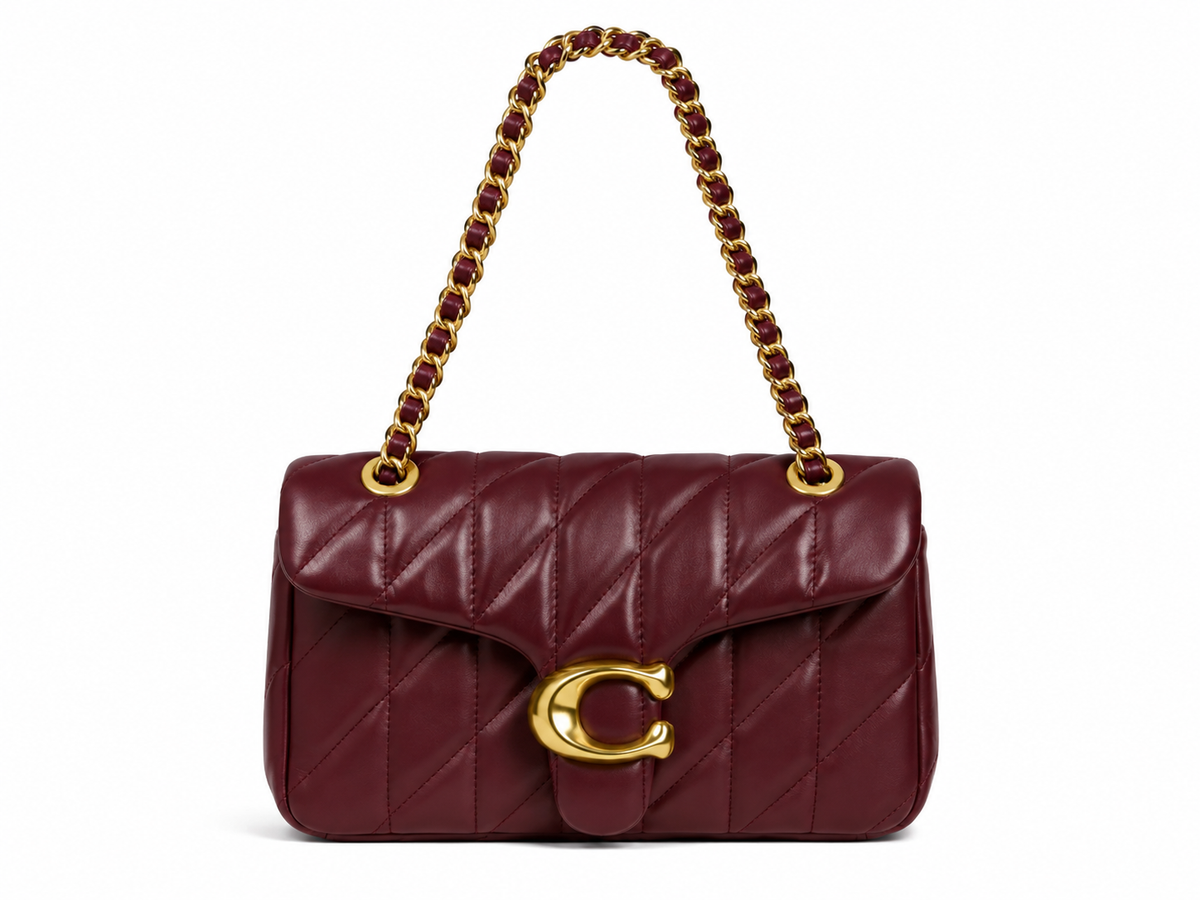 Coach Quilted Chain Shoulder Bag