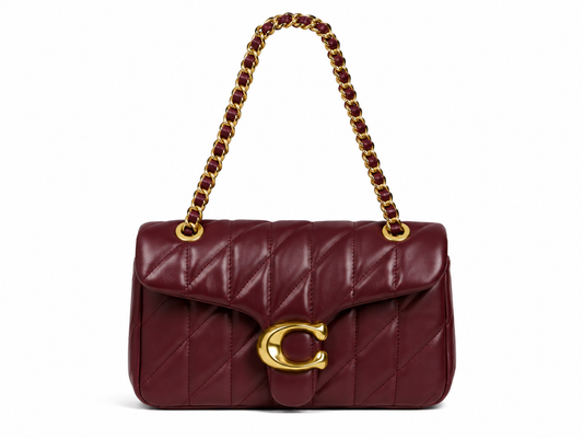 Coach Quilted Chain Shoulder Bag
