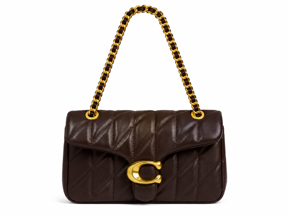 Coach Quilted Chain Shoulder Bag