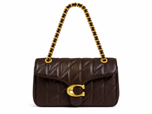 Coach Quilted Chain Shoulder Bag