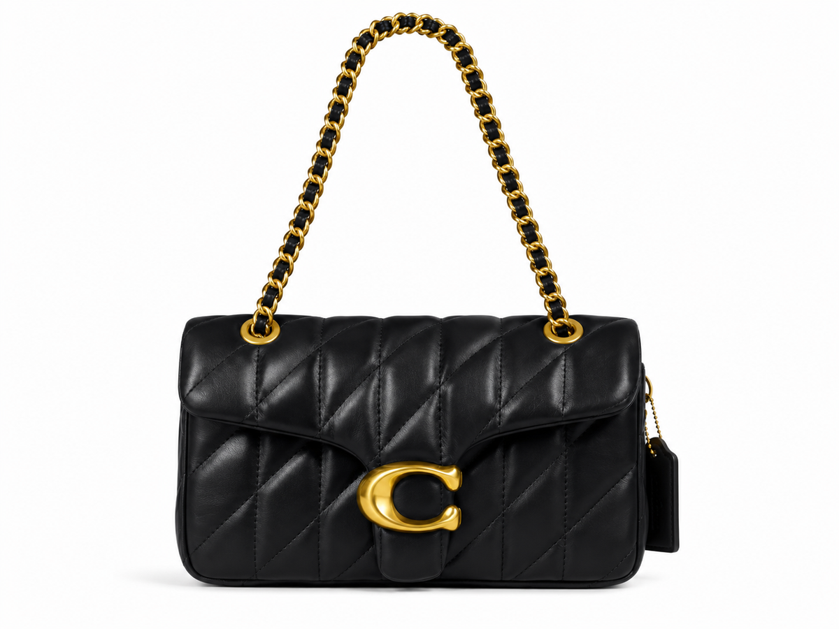 Coach Quilted Chain Shoulder Bag