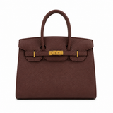 Hermes Classic Birkin-Style Structured Handbag