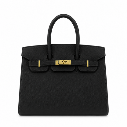 Hermes Classic Birkin-Style Structured Handbag