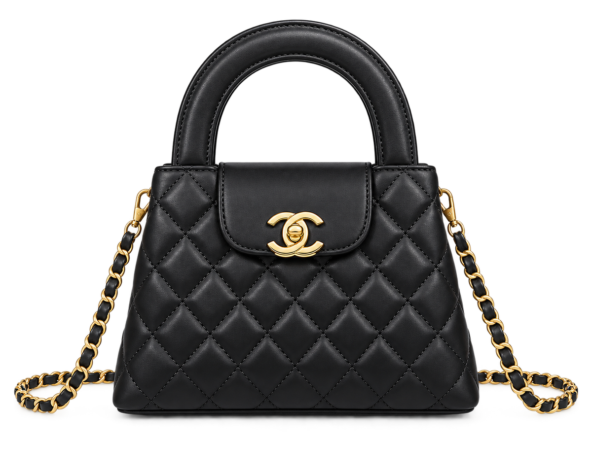 Chanel Quilted Mini Top Handle Bag