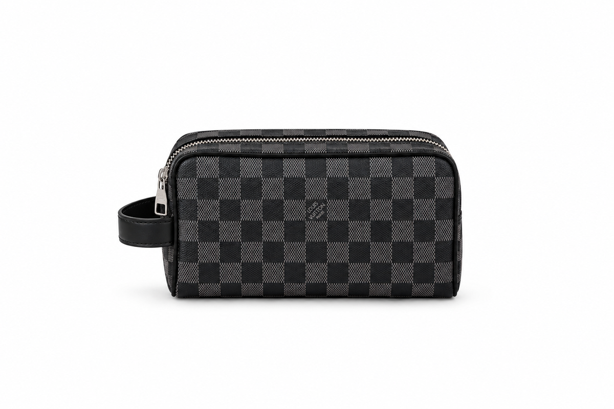 Louis Vuitton  Leather Toiletry Pouch