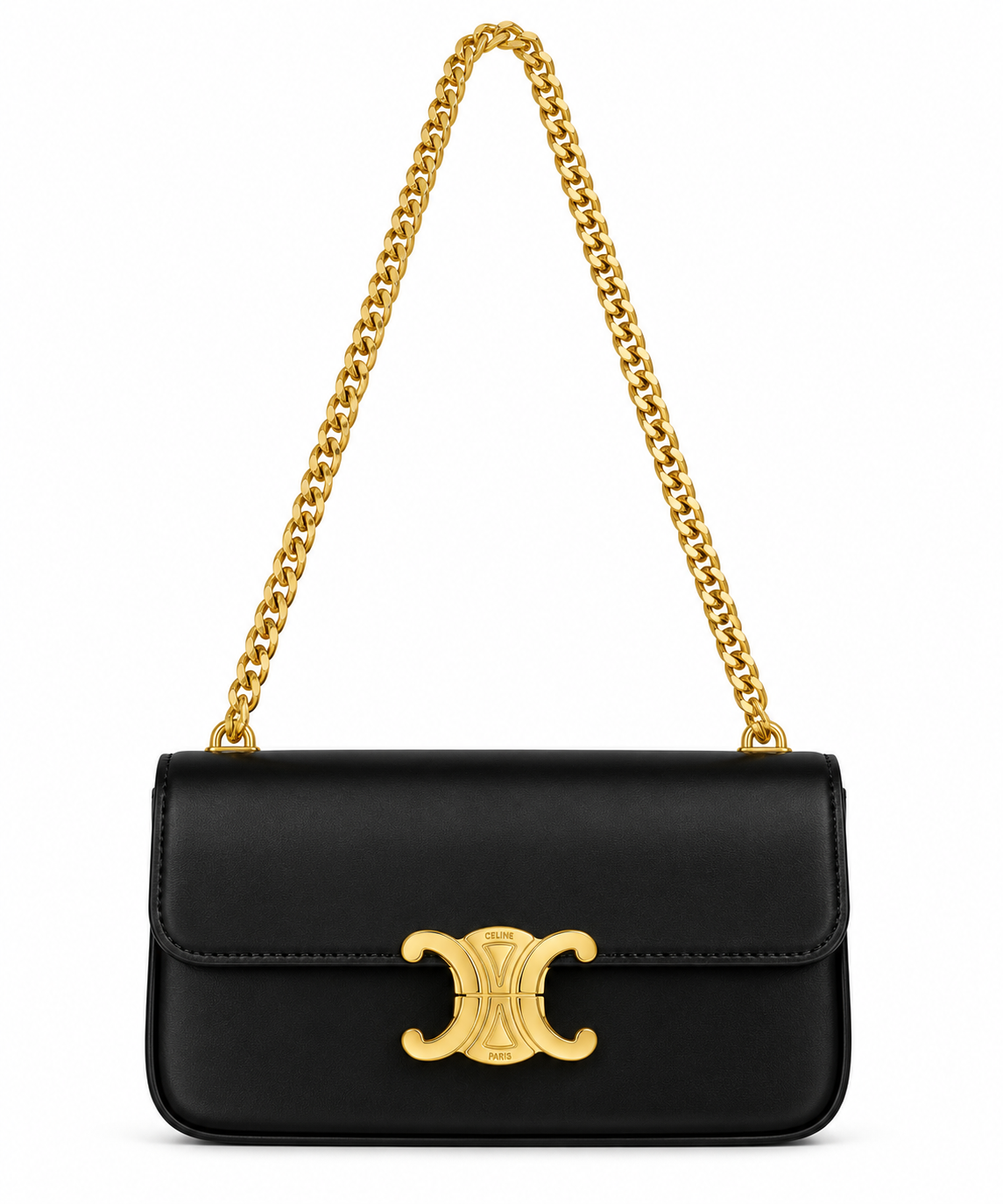 Celine Triomphe Chain Shoulder Bag