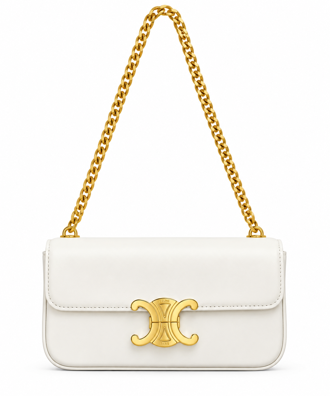 Celine Triomphe Chain Shoulder Bag