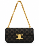 Celine Triomphe Chain Shoulder Bag