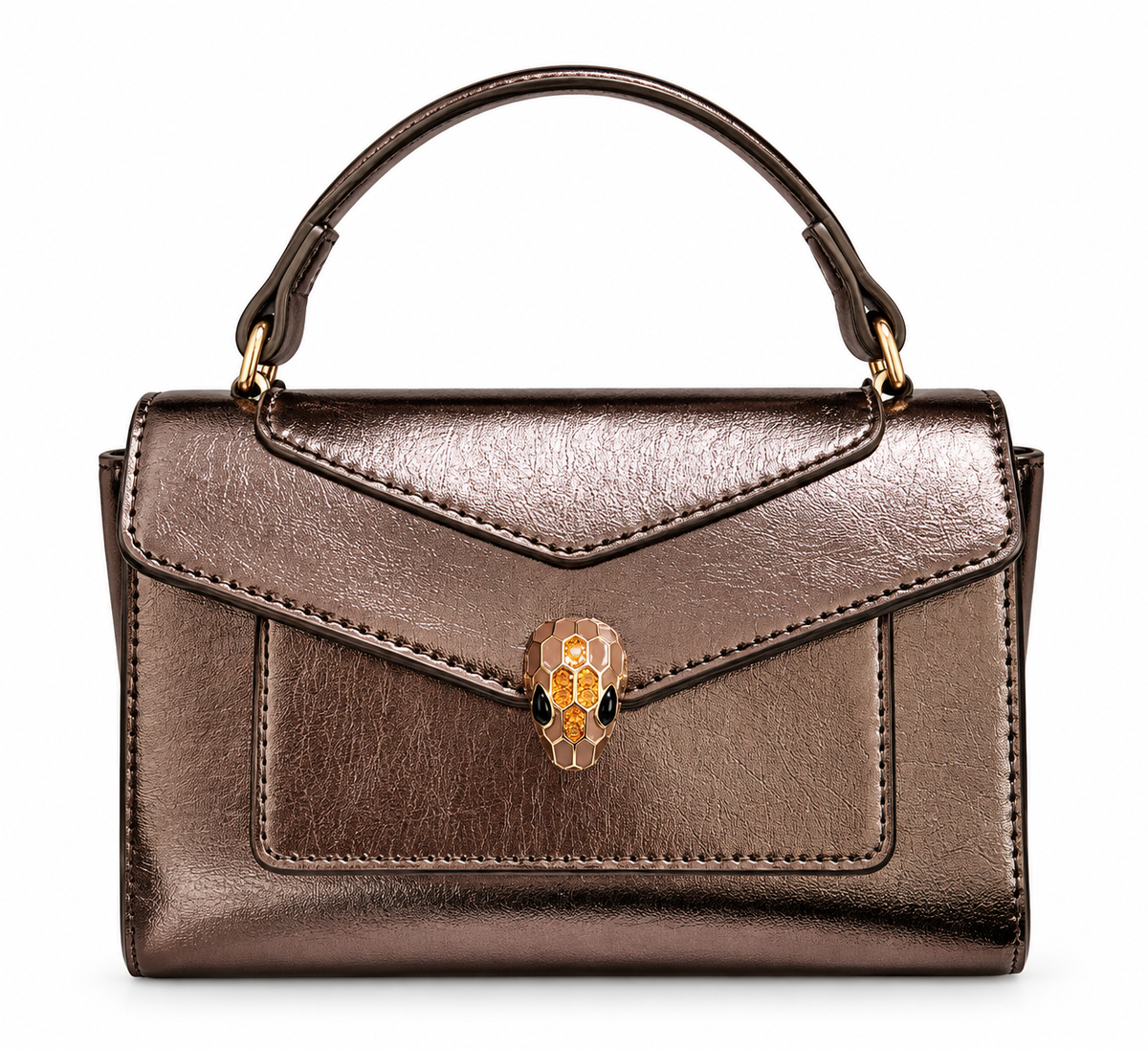 Serpenti Mini Top Handle Bag
