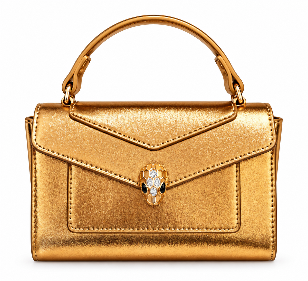 Serpenti Mini Top Handle Bag