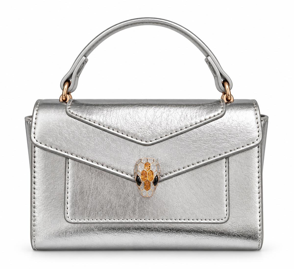 Serpenti Mini Top Handle Bag