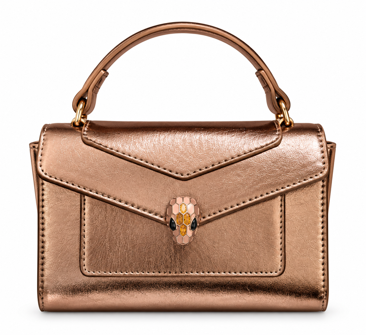Serpenti Mini Top Handle Bag