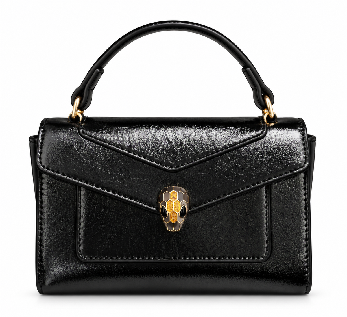 Serpenti Mini Top Handle Bag