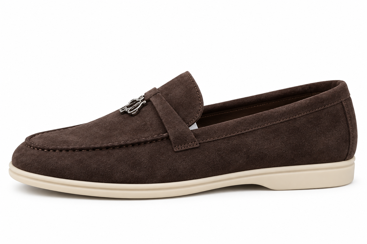 Loro Piana  Suede Charm Loafers