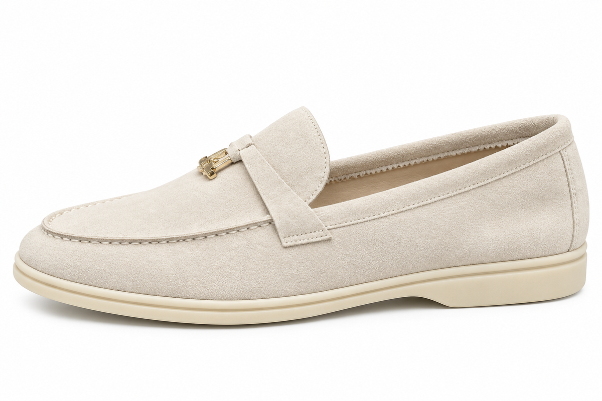 Loro Piana  Suede Charm Loafers