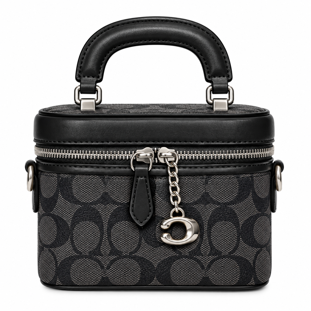 Coach Signature Denim Vanity Crossbody Bag