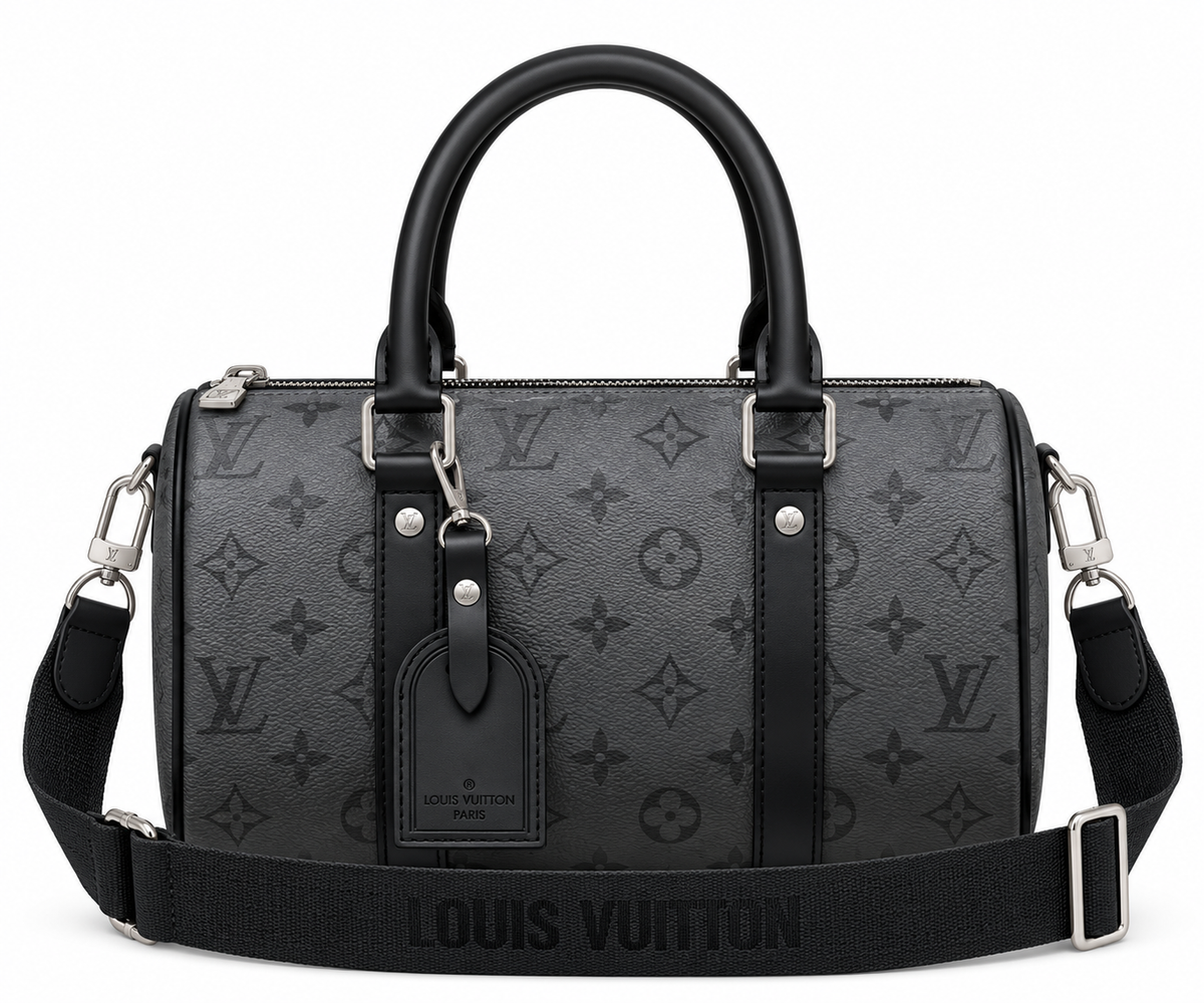 Louis Vuitton Monogram Keepall-Style Boston Bag