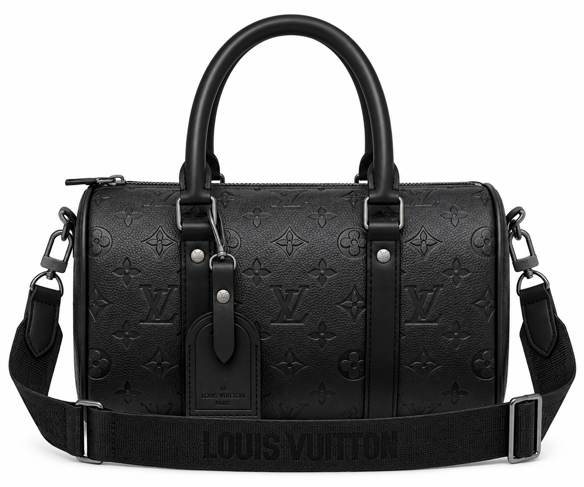 Louis Vuitton Monogram Keepall-Style Boston Bag