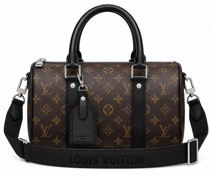 Louis Vuitton Monogram Keepall-Style Boston Bag