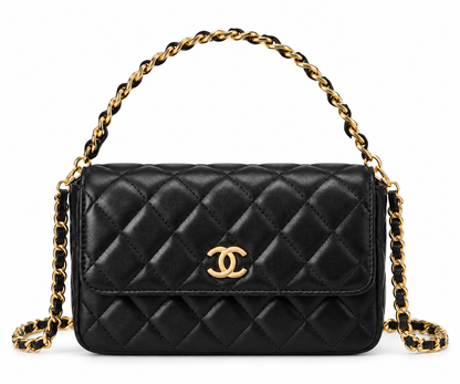 Chanel  Quilted Chain Bag