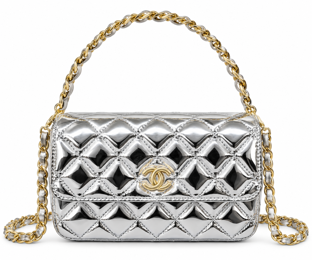 Chanel  Quilted Chain Bag