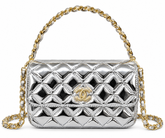 Chanel  Quilted Chain Bag
