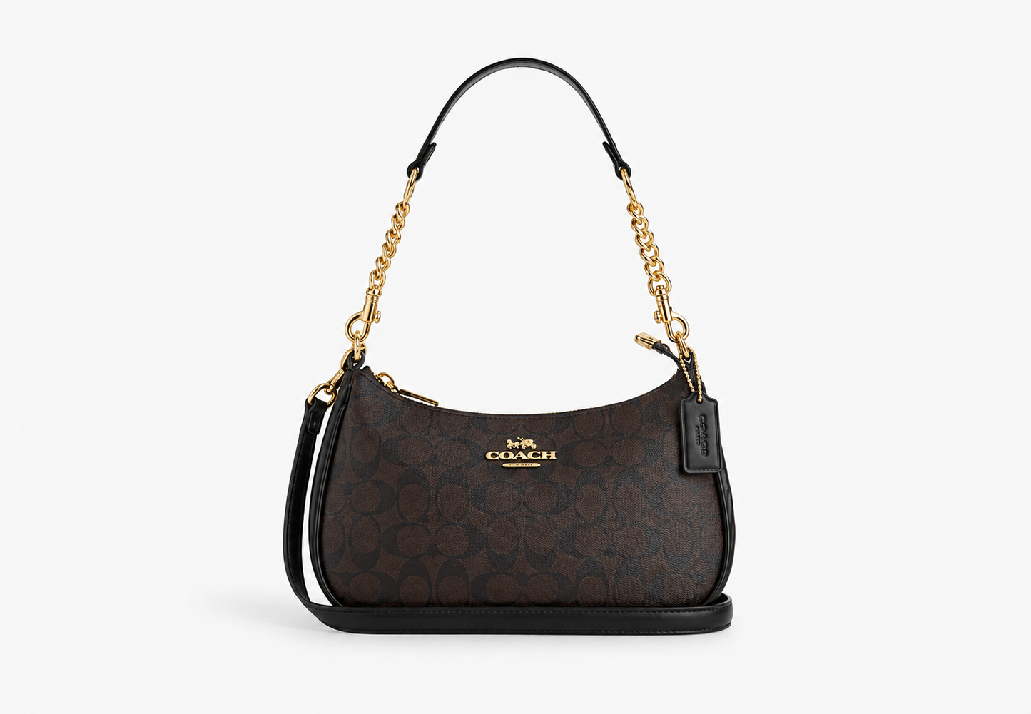 Coach Teri Shoulder Bag In Signature Canvas