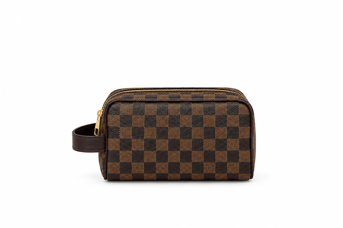Louis Vuitton  Leather Toiletry Pouch