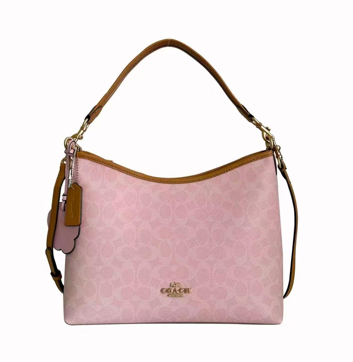 Coach Signature Hobo Shoulder Bag