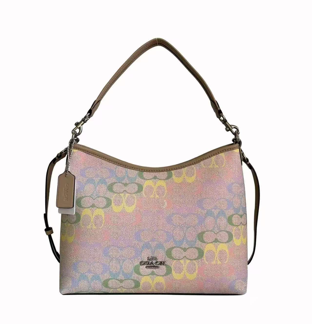 Coach Signature Hobo Shoulder Bag